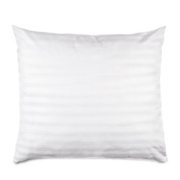 Poszewka satyna bambusowo-bawełniana STRIPE WHITE/50x60