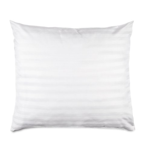 Poszewka satyna bambusowo-bawełniana STRIPE WHITE/50x60