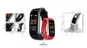 Smartband Giewont Fit&GO Duo GW200-1 - Black + Pasek Alert Red