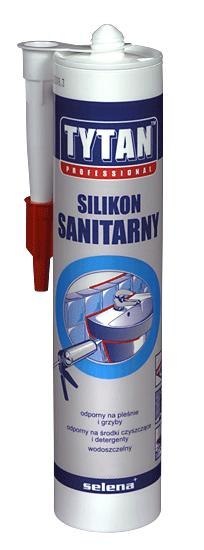 SILIKON SANITARNY TYTAN 280ML BIAŁY