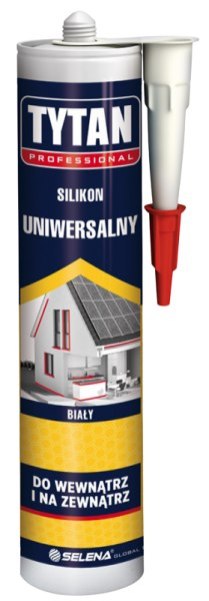 SILIKON UNIWERSALNY TYTAN 280ML BEZBARWNY