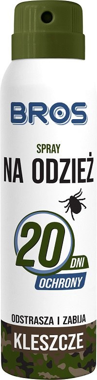 ODSTRASZA I ZABIJA KLESZCZE 120/90ML - SPRAY NA ODZIEŻ