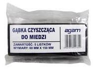 GĄBKA CZYSZCZĄCA DO RUR MIEDZIANYCH 60*150MM 10 LISTKÓW