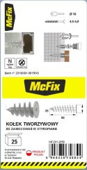 DYBEL DO MOCOWANIA W IZOLACJI 25*50MM NYLON