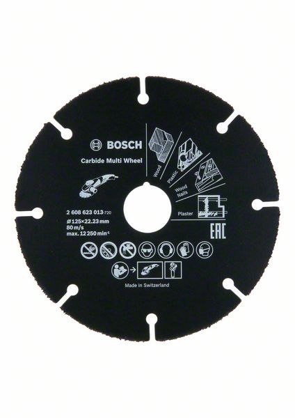 TARCZA UNIWERSALNA Z WĘGLIKÓW SPIEKANYCH MULTI WHEEL 125MM