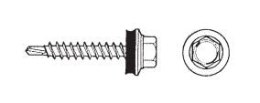 WKRĘT SAMOWIERTNY 4.8*50MM RAL 9005