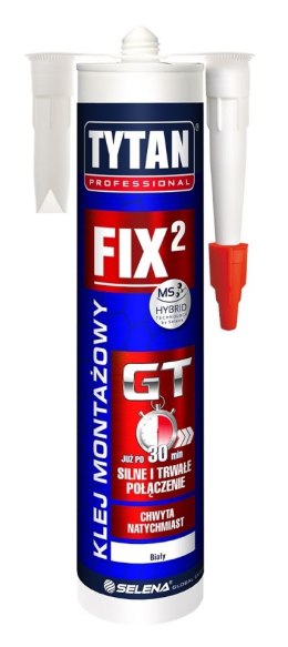 KLEJ MONTAŻOWY FIX2 GT 290ML BIAŁY