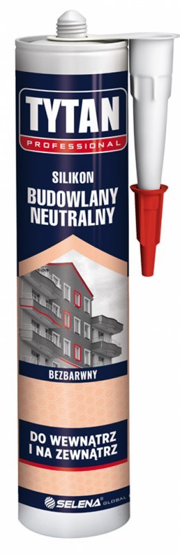 SILIKON NEUTRALNY BUDOWLANY TYTAN 280ML CZARNY