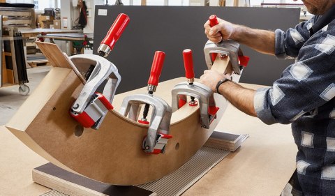 ŚCISK STOLARSKI KRAWĘDZIOWY DOCZOŁOWY 'KANTENFIX'110MM ŚCISK STOLARSKI KRAWĘDZIOWY DOCZOŁOWY 'KANTENFIX'110MM