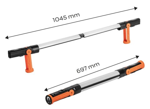 LAMPA WARSZTATOWA AKUMULATOROWA 2X350 LM ROZKŁADANA SMD LAMPA WARSZTATOWA AKUMULATOROWA 2X350 LM ROZKŁADANA SMD