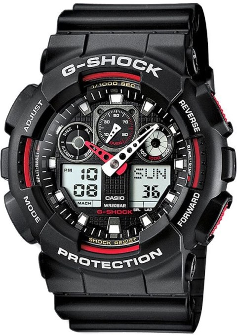 Zegarek Męski CASIO G-SHOCK GA-100-1A4ER 20 Bar Do Nurkowania+ BOX