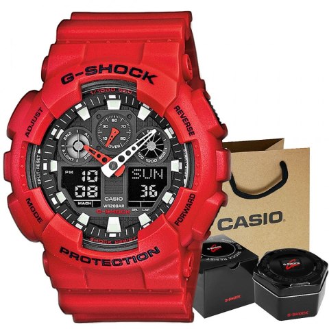 Zegarek Męski CASIO G-SHOCK GA-100B-4AER + BOX Zegarek Męski CASIO G-SHOCK GA-100B-4AER + BOX
