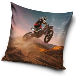 Poszewka velvet 40x40 Motocross Carbotex