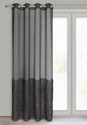 FIRANA GOTOWA MARGARET2 140 X 250 CM CZARNY EUROFIRANY
