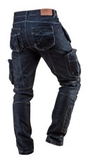 SPODNIE ROBOCZE 5-KIESZENIOWE DENIM ROZMIAR XXL