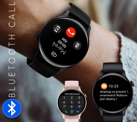 Smartwatch RUBICON RNCF10 Black SMARUB237 Smartwatch RUBICON RNCF10 Black SMARUB237