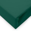 Prześcieradło jersey elastan z gumką GREEN/ZIELONY/220x200x30