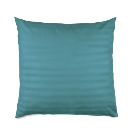 Poszewka satyna bambusowo-bawełniana STRIPE SEA TURQUOISE/40x40