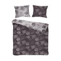 Pościel bawełniana FLORY ANTHRACITE/160x200 COTTONLOVE JACQUARD Darymex