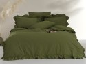 Pościel bawełniana OLIVE/160x200(P) STONEWASHED Limasso