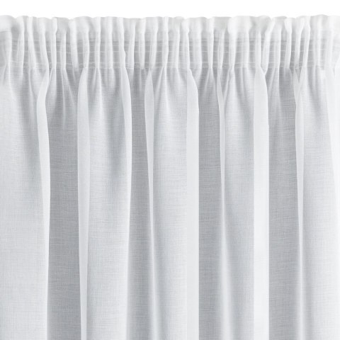 FIRANA GOTOWA LANA NA TAŚMIE 140 X 270 CM BIAŁY EUROFIRANY FIRANA GOTOWA LANA NA TAŚMIE 140 X 270 CM BIAŁY EUROFIRANY