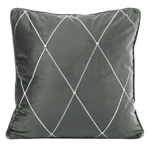 POSZEWKA DEKORACYJNA PIERRE CARDIN MARGO 45 X 45 CM STALOWY EUROFIRANY