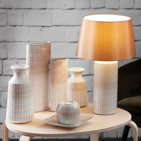 LAMPA DEKORACYJNA EDNA (01) FI 33 X 56 CM KREMOWY EUROFIRANY LAMPA DEKORACYJNA EDNA (01) FI 33 X 56 CM KREMOWY EUROFIRANY