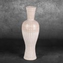 WAZON DEKORACYJNY EDNA (02) FI 17 X 56 CM KREMOWY EUROFIRANY