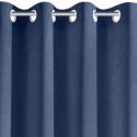ZASŁONA GOTOWA D91 ADORE 140 X 250 CM GRANATOWY EUROFIRANY