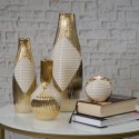 WAZON DEKORACYJNY RAKEL (04) FI 12 X 23 CM BEŻOWY EUROFIRANY