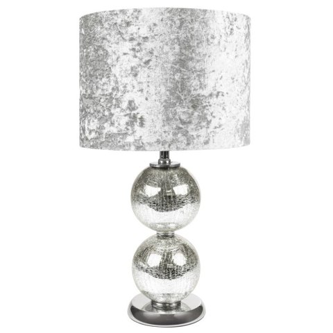 LAMPA SELMA (01) FI 36 X 61 CM SREBRNY EUROFIRANY