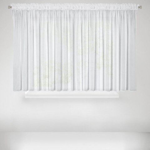 FIRANA GOTOWA ADEN NA TAŚMIE 300 X 145 CM BIAŁY EUROFIRANY FIRANA GOTOWA ADEN NA TAŚMIE 300 X 145 CM BIAŁY EUROFIRANY