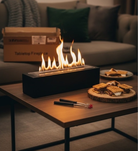 BIOCIEPŁO, BIOMAGIA, BIOSTYL - Biokominek Tabletop Fireplace