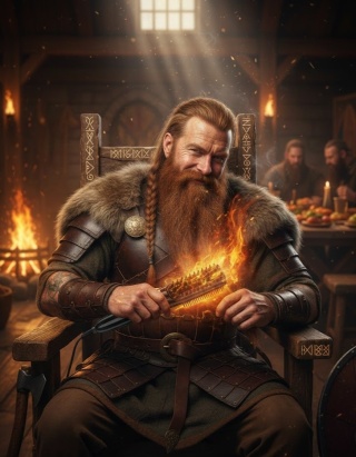 Koniec z lookiem na rozbitka! Elektryczny grzebień Wikinga dla Twojego zarostu