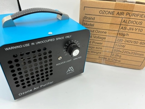 Turbo Ozonator Aldious: Zresetuj zapach w domu i aucie w 15 minut!