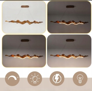 UNIKALNA RZEŹBA ŚWIETLNA - STYL JAPANDI & WABI-SABI