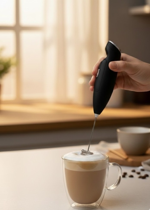 "VINATO Milk Frother 9300: Zmień Swoją Kawę w Codzienny Rytuał Luksusu!